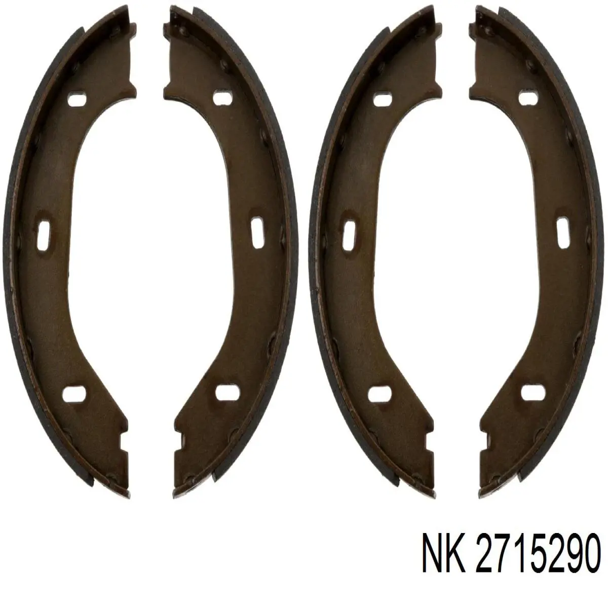 Колодки гальмові задні, барабанні NK 2715290 ціна, від 13.53 USD