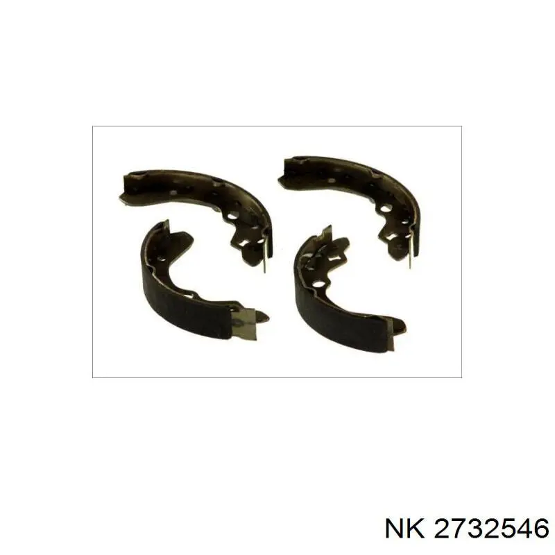 Колодки гальмові задні, барабанні 2732546 NK