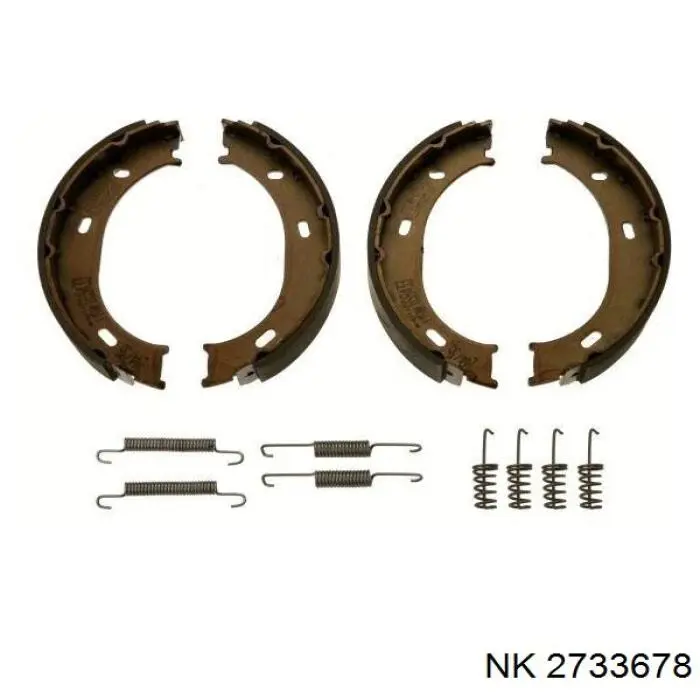 Колодки ручника / стоянкового гальма NK 2733678 ціна, від 16.06 USD