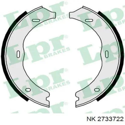 Колодки ручника 2733722 NK