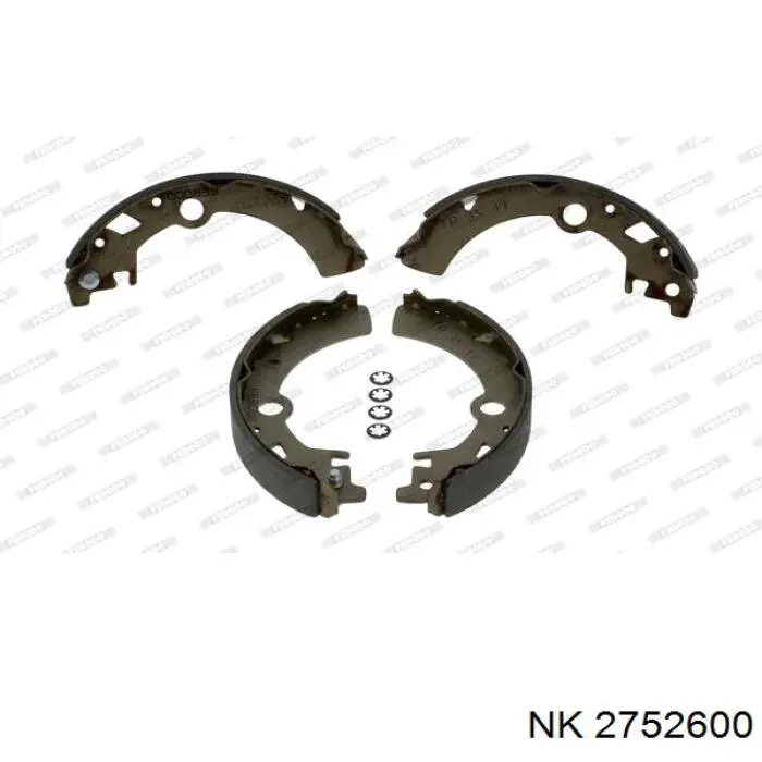 Колодки гальмові задні, барабанні Suzuki 5320075F11000 ціна, від 15.86 USD