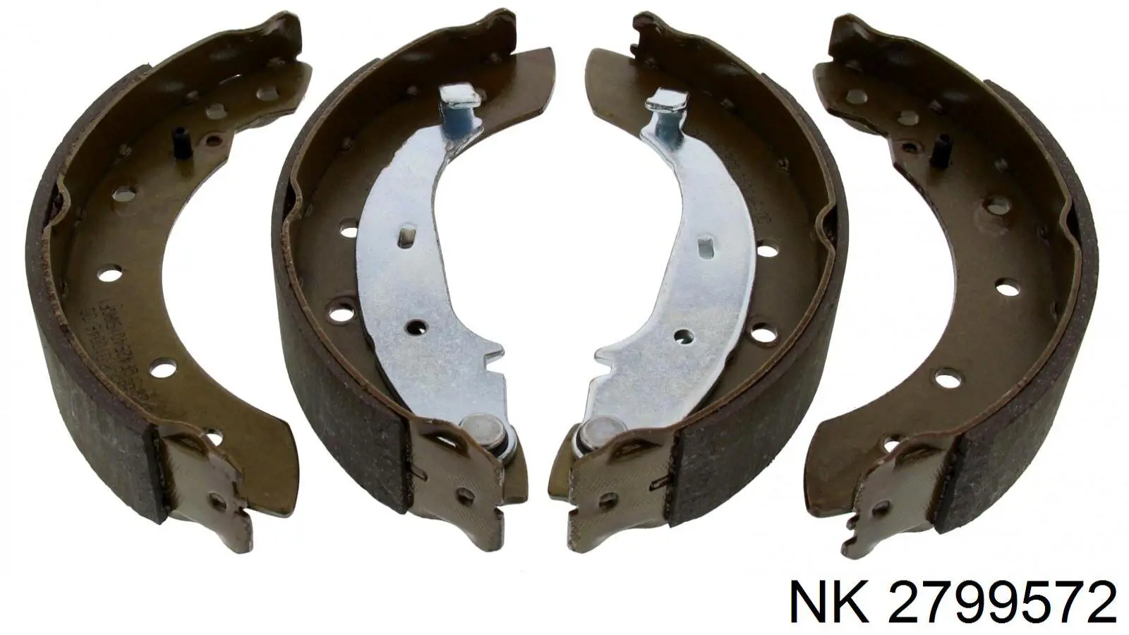 Колодки гальмові задні, барабанні NK 2799572 ціна, від 16.55 USD
