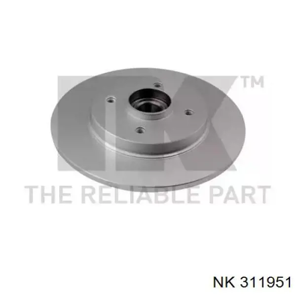 Задні дискові гальма NK 311951 ціна, від 62.20 USD
