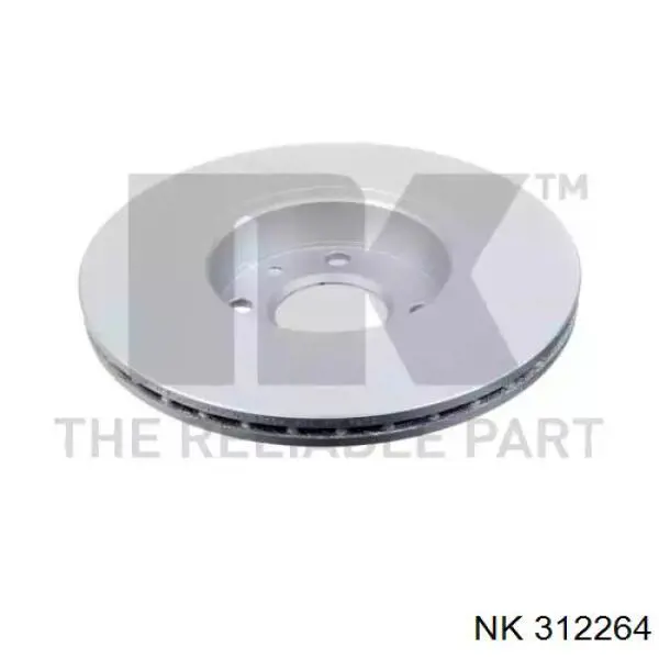 312264 NK диск гальмівний передній