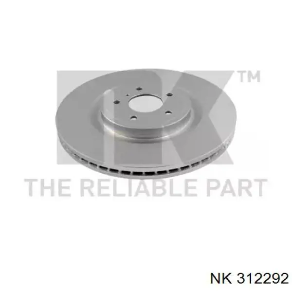 Диск переднього гальма NK 312292 ціна, від 88.35 USD