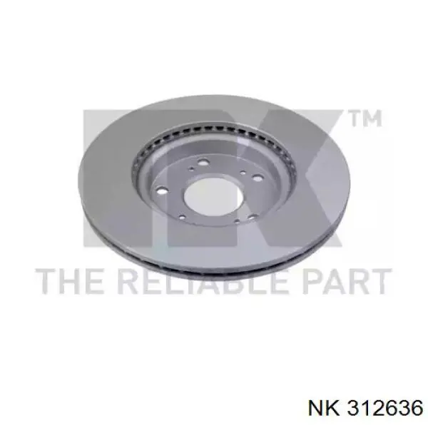 312636 NK диск гальмівний передній