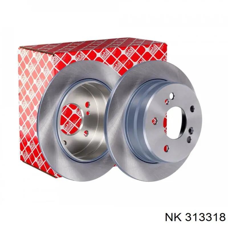 Задні дискові гальма NK 313318 ціна, від 24.58 USD