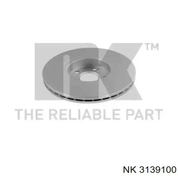 Диск переднього гальма NK 3139100 ціна, від 58.73 USD