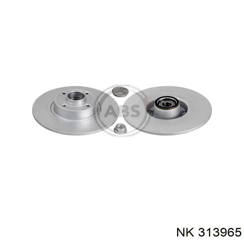Купити 313965 NK Диск заднього гальма
