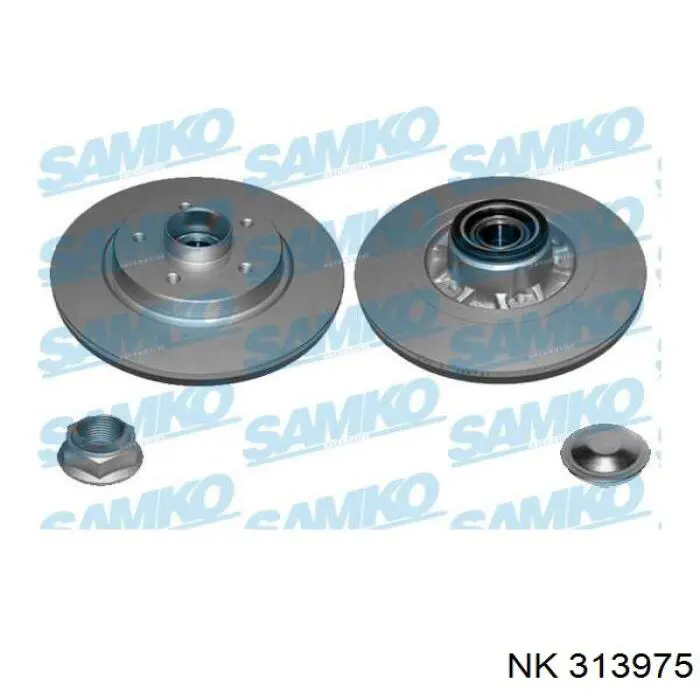 Гальмівні диски 313975 NK