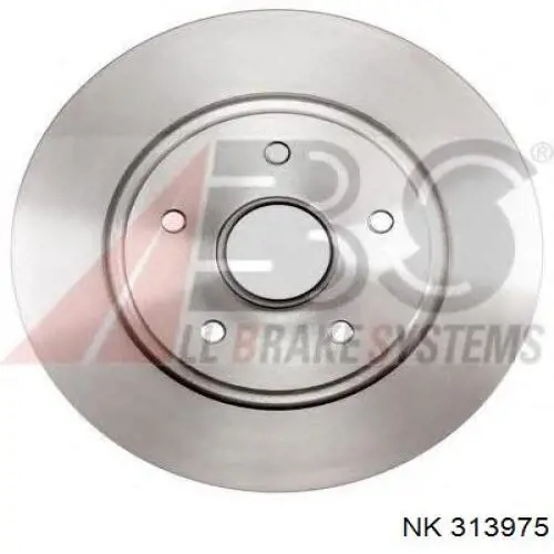 Диск гальмівний задній NK 313975
