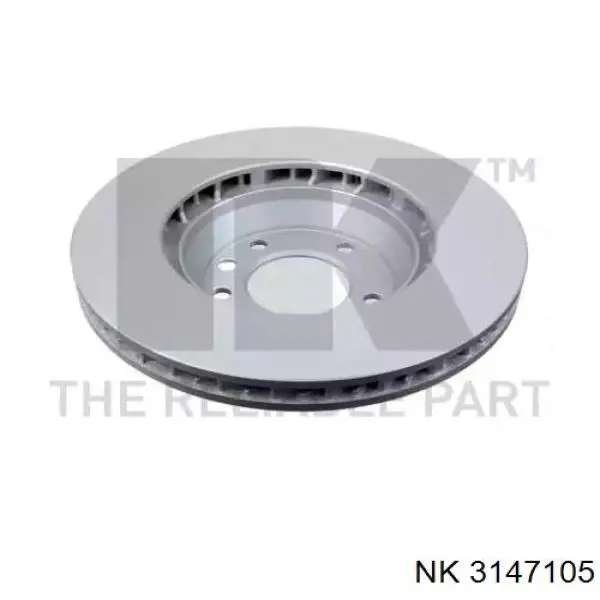 Диск переднього гальма NK 3147105 ціна, від 131.53 USD