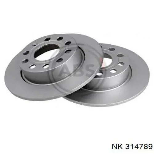 Задні дискові гальма NK 314789 ціна, від 24.18 USD