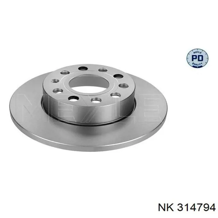 Купити 314794 NK Диск заднього гальма