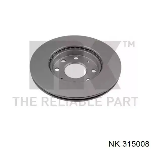 Диск переднього гальма NK 315008 ціна, від 23.59 USD