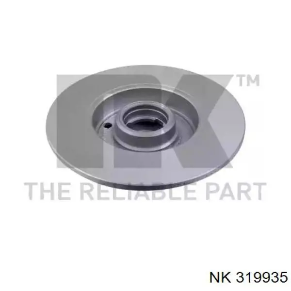 319935 NK диск гальмівний задній