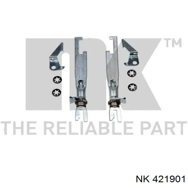 Скоба-розтяжка гальмівного барабана NK 421901 ціна, від 26.19 USD