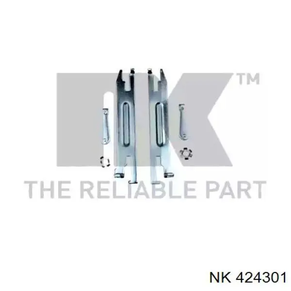 Скоба-розтяжка гальмівного барабана NK 424301 ціна, від 31.13 USD