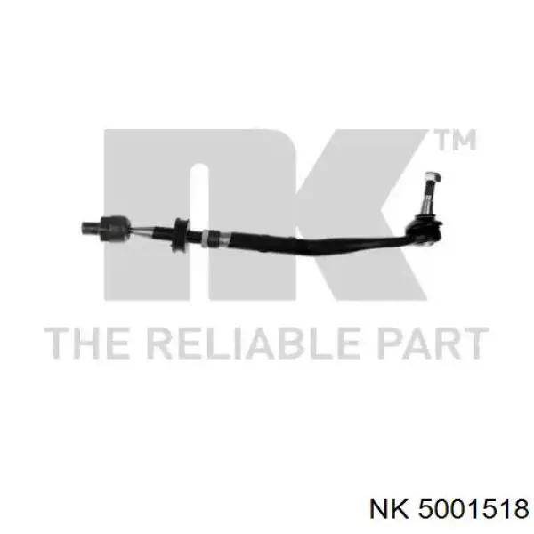 Тяга рульова в зборі, права NK 5001518 ціна, від 25.89 USD