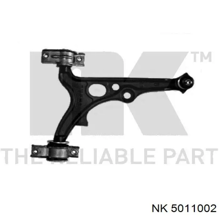 Важіль передньої підвіски нижній, правий 5011002 NK
