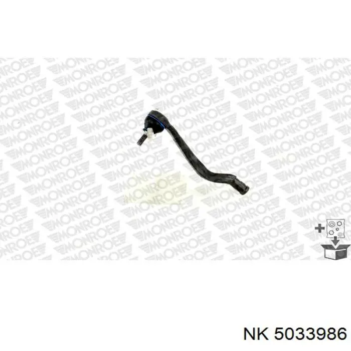 Наконечник рульовий NK 5033986 ціна, від 12.38 USD