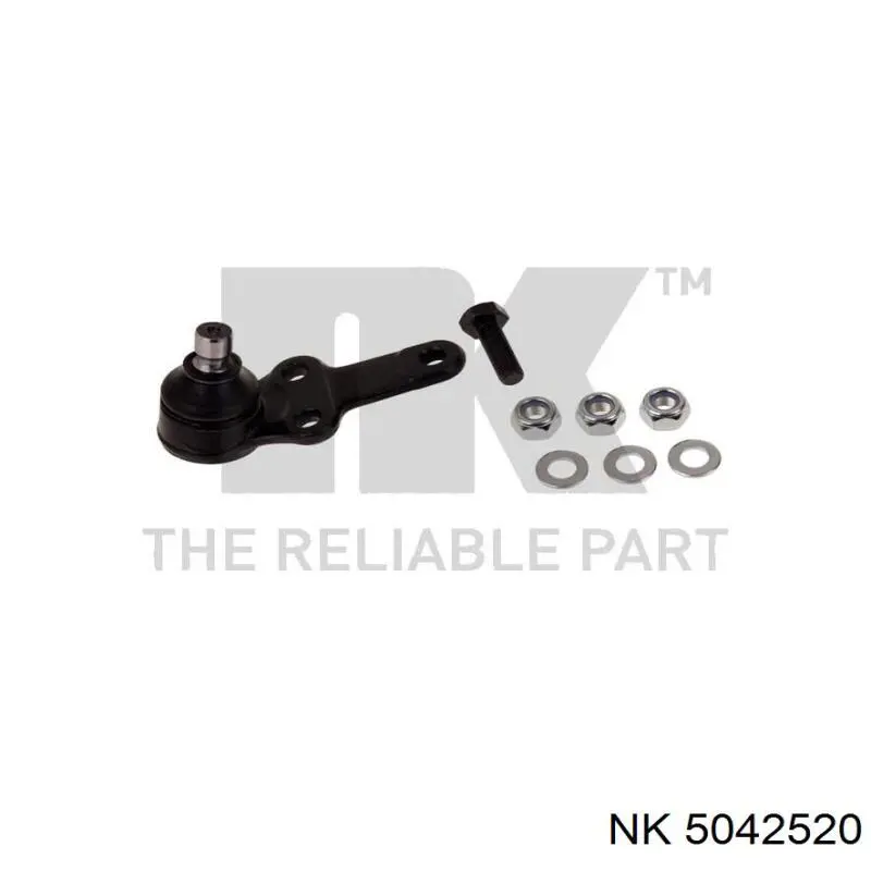 Кульова опора, нижня NK 5042520 ціна, від 12.34 USD