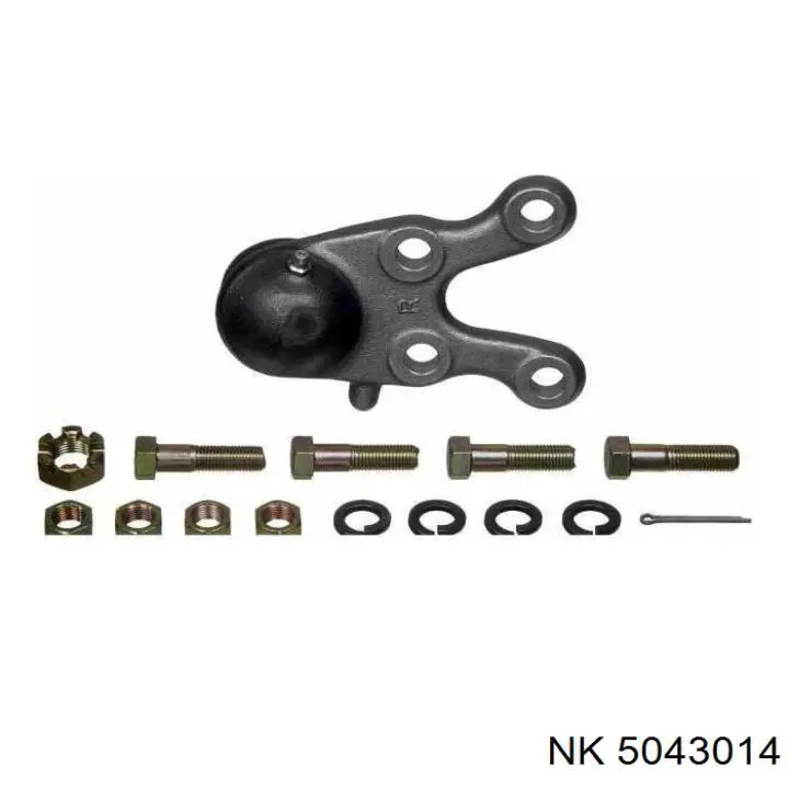 5043014 NK Кульова опора, нижня, права