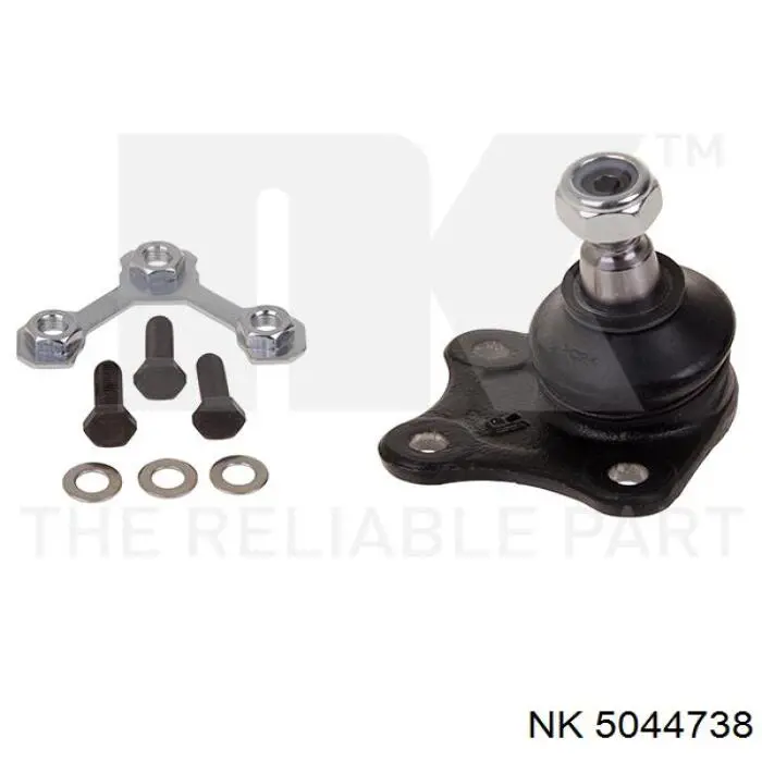 5044738 NK Кульова опора, нижня, ліва