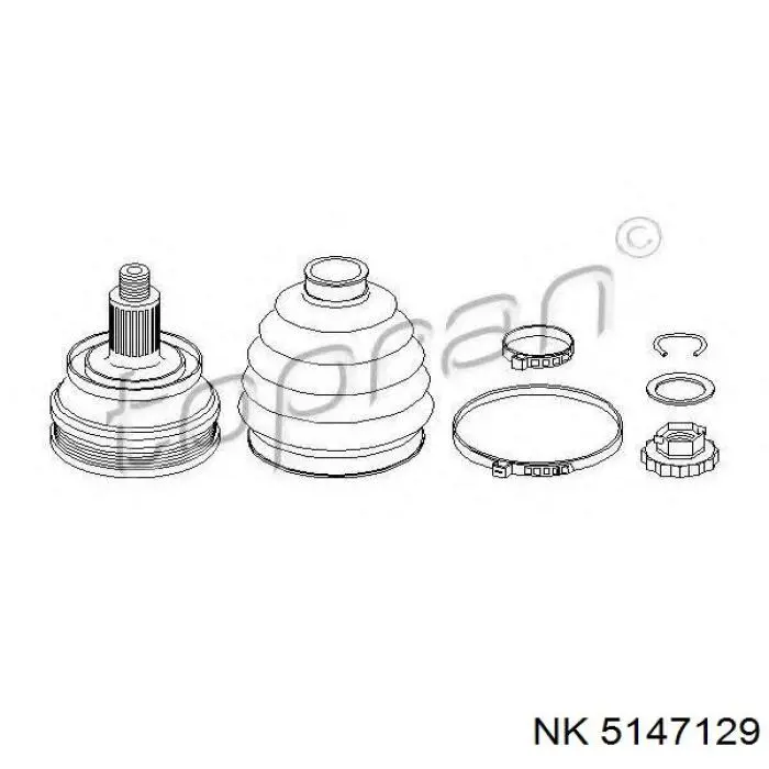 Граната колісна NK 5147129 ціна, від 32.74 USD
