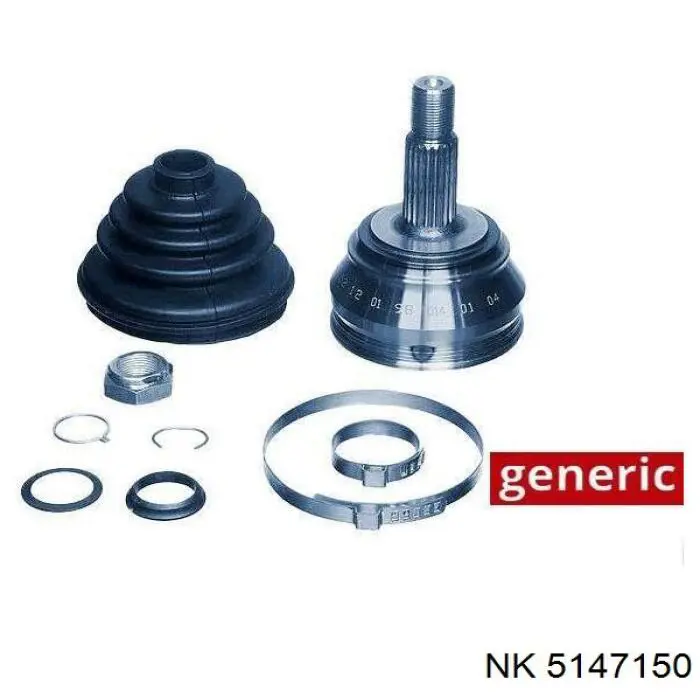 Купити 8N0498099 VAG Шарнір приводу зовнішній