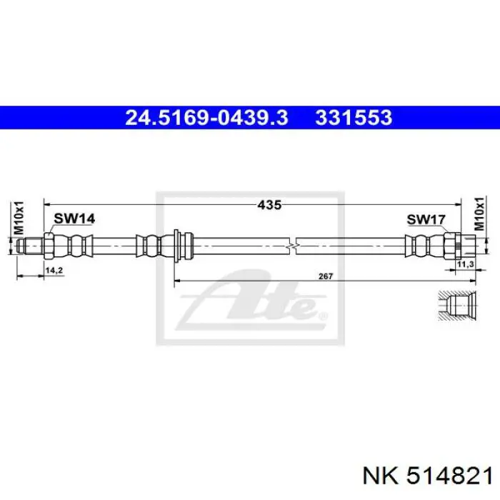 514821 NK Граната зовнішня