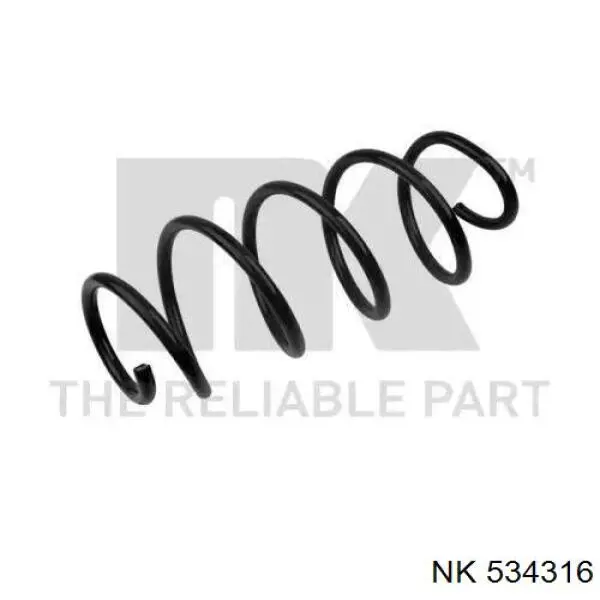 Пружина передня NK 534316 ціна, від 24.28 USD