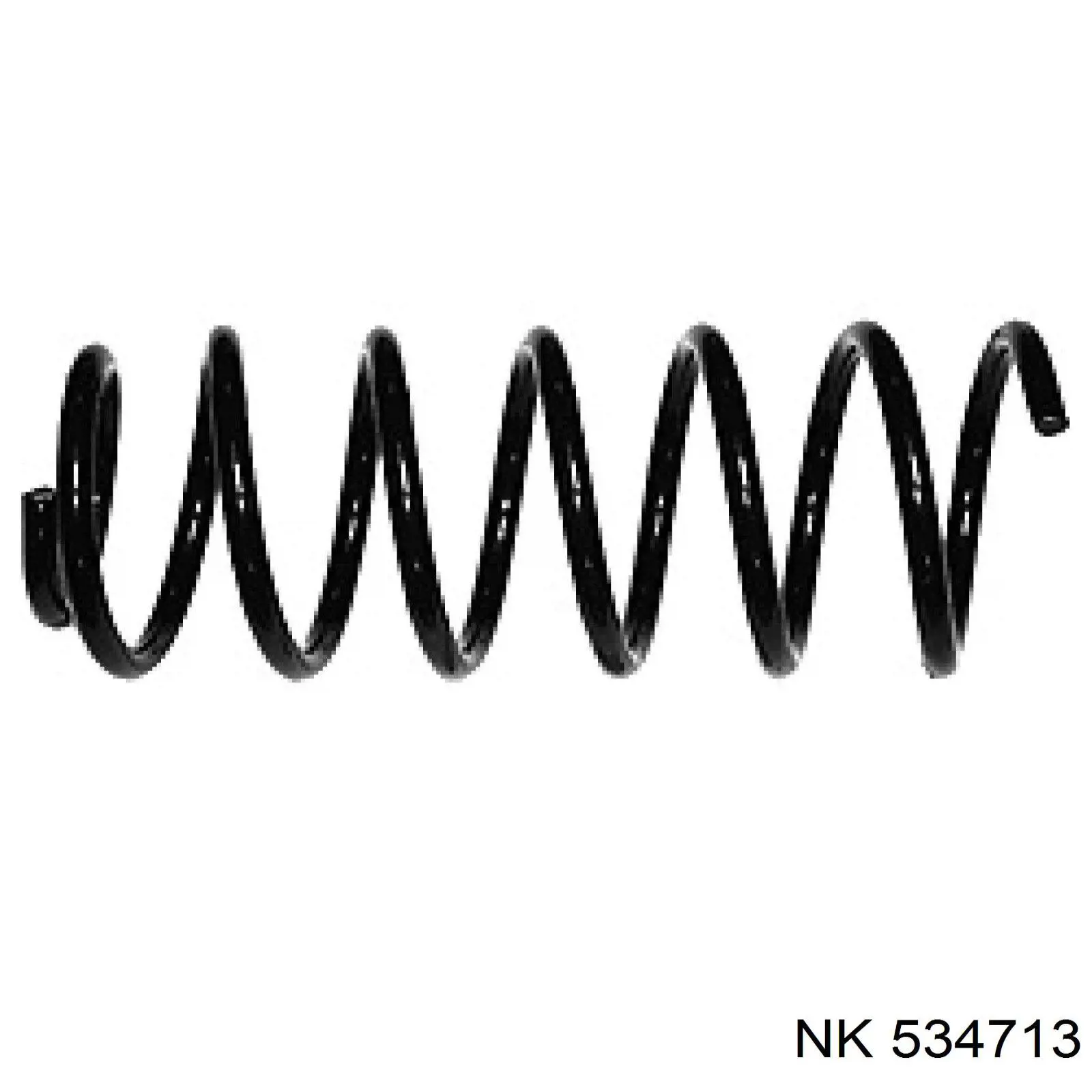 534713 NK Пружина амортизатора передняя