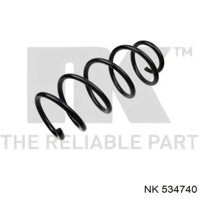 Пружина передня NK 534740 ціна, від 25.52 USD