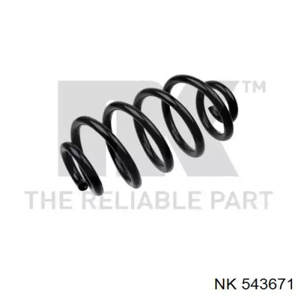 Пружина задня NK 543671 ціна, від 21.67 USD