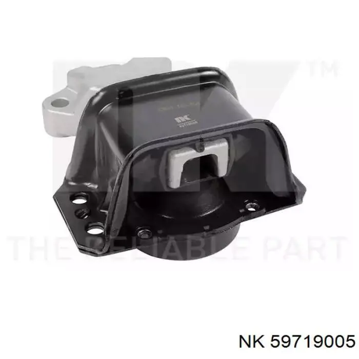 Права подушка двигуна NK 59719005 ціна, від 53.35 USD