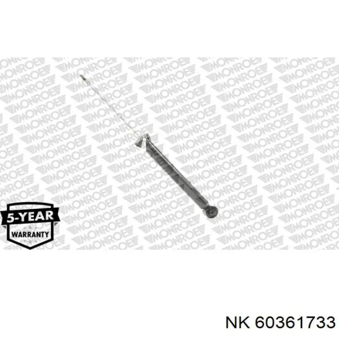 Амортизатор задній NK 60361733 ціна, від 19.33 USD