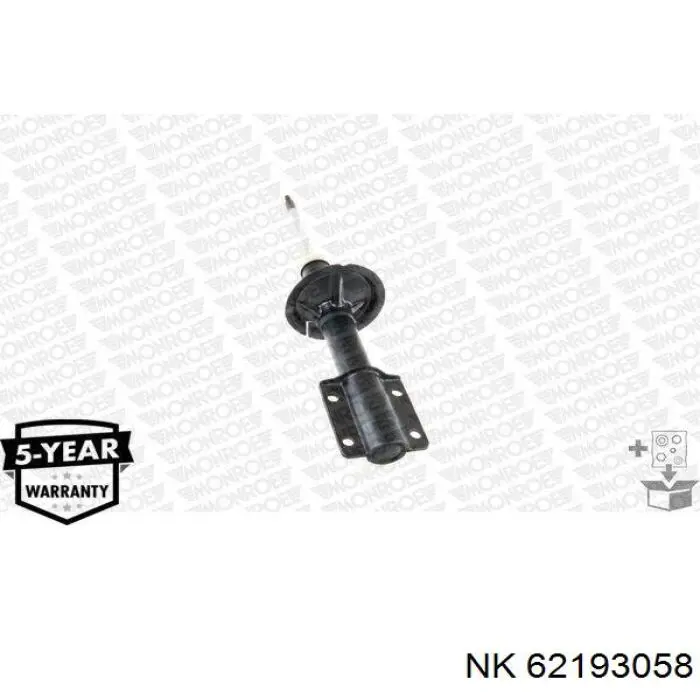 Стойка амортизатора передняя NK 62193058 ціна, від 68.01 USD
