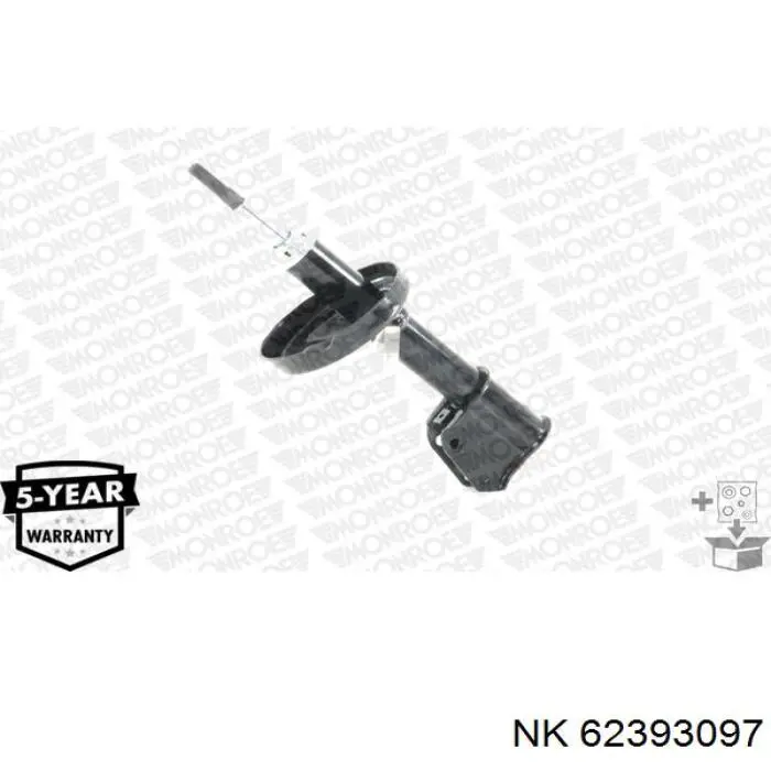 Стойка амортизатора передняя NK 62393097 ціна, від 56.04 USD
