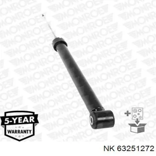 Амортизатор задній NK 63251272 ціна, від 26.87 USD