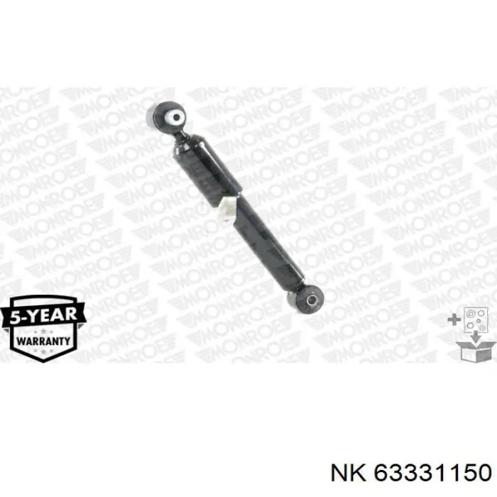 Амортизатор задній NK 63331150 ціна, від 30.75 USD