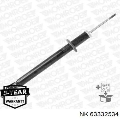 Стойка амортизатора передняя NK 63332534 ціна, від 42.46 USD