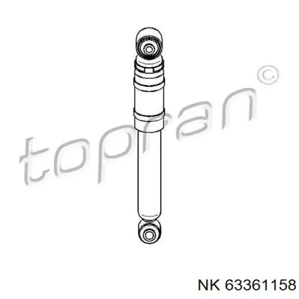 Купити 63361158 NK Стійка амортизатора задня