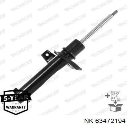 Купити 63472194 NK Стійка амортизатора задня