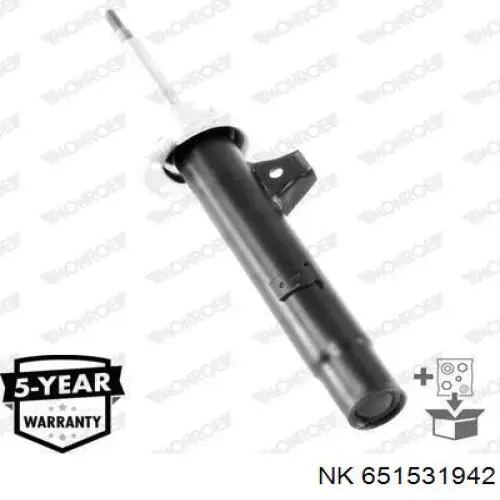 Купити 651531942 NK Амортизатор передній, правий