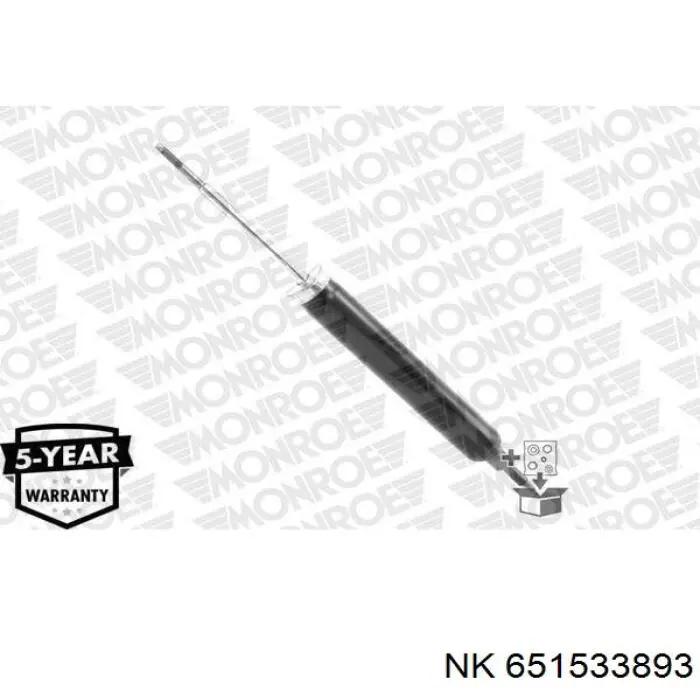 Амортизатор задній NK 651533893 ціна, від 30.49 USD