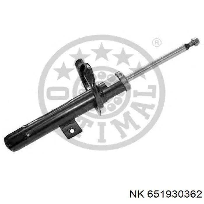 Амортизатор передній, правий 651930362 NK