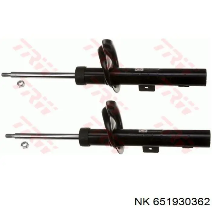 Амортизатор передній, правий NK 651930362 ціна, від 34.90 USD