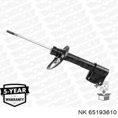 Амортизатор передній, правий NK 65193610 ціна, від 55.86 USD