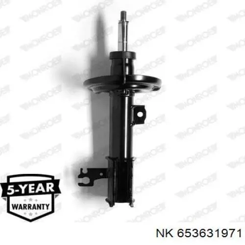 Амортизатор передньої підвіски, лівий NK 653631971 ціна, від 42.12 USD